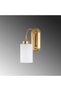 Stylish Glass Detailed Single Pendant Chandelier Shiny Gold E27 Compatible for Entrance and Living Room - 5