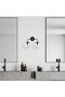 Horn Stylish Metal Body Sconce Lamp Compatible with E14 for Bedroom and Living Room - 3