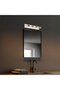 Bright White Metal Sconce E27 Wall Lighting 60X10X10 cm Living Room and Library - 5