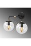 Horn Stylish Metal Body Sconce Lamp Compatible with E14 for Bedroom and Living Room - 5