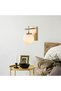 Shiny Gold Glass Sconce Wall Lamp E14 15X15X20 cm Living Room and Hall Lighting - 2