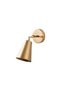 Shiny Gold Metal Sconce E27 Wall Lamp 10X21X26 cm Bedroom and Living Room Lighting - 5