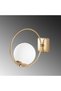 Shiny Gold Metal Sconce E27 Wall Lighting 15X31X28 cm Living Room - 2