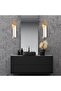 Bright Cream Metal Sconce E27 Wall Lamp 10X21X16 cm Living Room Lighting - 3