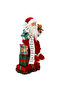 Santa Claus Sitting on Top of Gift Boxes Decorative Figurine 48 cm - 3