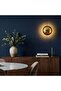 Modern Gold Metal Sconce E27 Wall Lamp 10X21X16 cm Kitchen and Living Room Lighting - 3