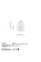 Leaf Stylish Metal Body Single Pendant Chandelier for Entrance and Living Room - 6