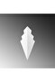 White Metal Sconce Wall Lamp E27 Compatible 10X21X16 cm Living Room Lighting - 5