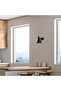 Black Metal Sconce Wall Lamp E14 Compatible 10X21X16 cm Living Room Lighting - 4