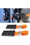 Car Tire Traction Block Set with Strap, Emergency Snow Chain, PU Anti-Skid Blocks, Mud and Ice Recov - 4