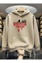 New Season Stranger Special Series Design Hooded Cotton Sweatshirt Women Men Unisex