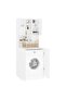 Washing Machine Cabinet White - 2