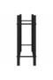 Wine Rack for 36 Bottles Black Iron - 5