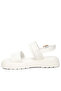 Women Chunky Sandals in White - 3