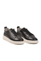 Black Genuine Leather Men's Casual Shoes 061316L m - 3