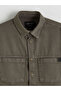Loose Fit Men's Jean Shirt - 5
