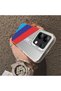 Xiaomi Redmi Note 13 Compatible Bmw Patterned Silicone Edge Hard Back Anti-Fall Case - 3