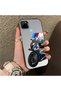 Realme C21Y/C25Y Compatible Silicone Edge Hard Back Anti-Fall Phone Case with Car Pattern