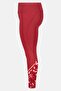 Women Sportswear Fit Training Leggings, Maroon - 4