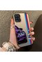 Samsung Galaxy A12/M12 Compatible Silicone Edge Hard Back Anti-Fall Phone Case Bmw Patterned