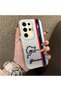 Samsung Galaxy S24 Ultra Compatible Bmw Patterned Silicone Edge Hard Back Anti-Fall Phone Case