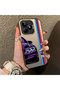 حافظة هاتف من السيليكون المتوافقة مع هاتف Realme C53 ذات حافة صلبة ومضادة للسقوط بنمط BMW