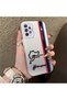Samsung Galaxy A72 Compatible Bmw Patterned Silicone Edge Hard Back Anti-Fall Phone Case