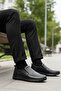 Black Lightweight Laceless Men's Casual Shoes 1612 m - 3