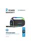 Deep Bass Party Speaker 150W with RGB Lights, Wireless Mic & Power Bank - 8