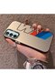 Samsung Galaxy M15 Compatible Bmw Patterned Silicone Edge Hard Back Anti-Fall Case - 2