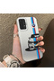 Samsung Galaxy A13 4g Compatible Silicone Edge Hard Back Anti-Fall Phone Case Bmw Patterned