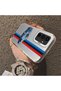 Samsung Galaxy A54 Compatible Silicone Edge Hard Back Anti-Fall Phone Case with Car Pattern - 3