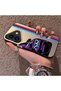 iPhone 16 Compatible Silicone Edge Hard Back Anti-Fall Phone Case Bmw Patterned - 2