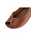 Knotted Anatomical Sole Genuine Leather Women's Sandals - 3
