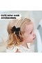 66 Pcs Hair Accessories Set for Girls Hair Clips, Bows, Scrunchies, Headbands & Elastics All-in-One School & Daily Use Hair Kit for Girls and Toddlers (Black) - 2
