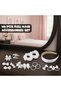 66 Pcs Hair Accessories Set for Girls Hair Clips, Bows, Scrunchies, Headbands & Elastics All-in- - 4