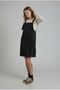 Myra6316 Pregnant Women's Black Velvet Jile Dress - 3
