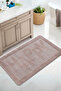 Mink Non-Slip Sole Bath Mat Long Lasting Soft Water Absorbent Washable Happy 60X100