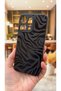 Oppo Reno 14 Compatible Zebra Patterned Silicone Shock-Absorbing Classic Protective Rubber Case - 4