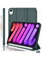 iPad Mini 7 Case 2024 – A17 Pro 8.3-Inch 7th Generation Case with Pencil Holder, Trifold Stand, and Soft TPU Back, Green