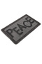 Natural Non-Slip Base Bath Mat Long-Lasting Soft Textured Water-Absorbent Washable Letter Mat Peace - 7