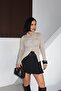 Women's Pleated Belted Skirt
