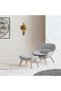 Stylish Antique Metal Sconce E27 Wall Lighting 35X22X75 cm Bedroom and Living Room - 4