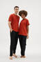 Valentine's Day New Season Concept Women's and Men's 2-Piece Pajama Set Special for Couples - 8