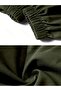 Men's Cargo Pocketed Pants, Cotton, Elastic Hem, Side Pocketed Pants - 4