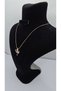 Stainless Steel Gold Color Love Arrow Zircon Stone Necklace - 3