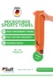 Sporthandtuch Spor Bezi Overlock Cut 110X30 |   Running and Cardio Sports Towel - Orange - 3