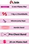 Ideal Pilates Set for Full-Body Fitness - Includes Mat, Dumbbell and More! - 4