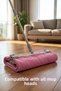 Imported Ultrafiber Floor Cleaning Cloth and Surface Cleaning Cloth Pink Color Cloth 40X50 cm - 360 Gsm - 6