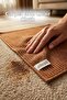 Imported Ultrafiber Carpet and Sofa Cleaning Cloth Brown Cloth 40X40 cm - 350 Gsm - 3